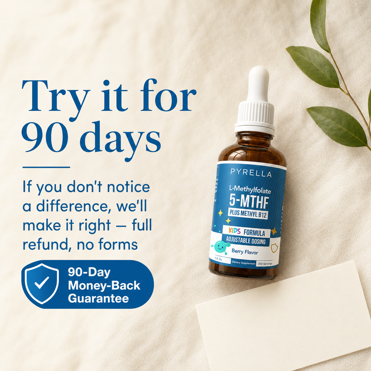 Pyrella - Kids Methylfolate Plus B12 Cofactor