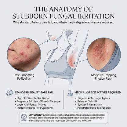 Frustrated by Stubborn Skin Rashes, Folliculitis, or Irritation That Over-the-Counter Creams Just Won’t Touch? Clear skin in as little as 7 days
