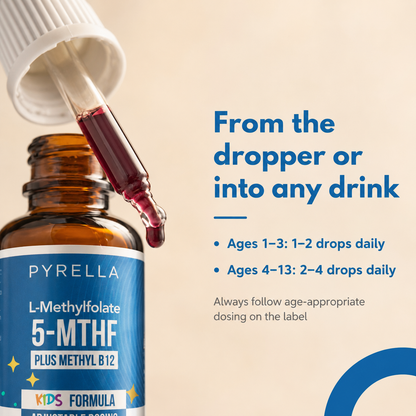 Pyrella - Kids Methylfolate Plus B12 Cofactor