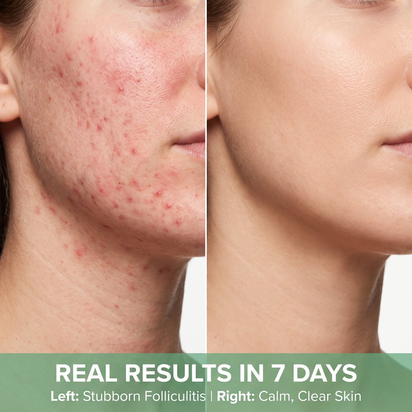 Frustrated by Stubborn Skin Rashes, Folliculitis, or Irritation That Over-the-Counter Creams Just Won’t Touch? Clear skin in as little as 7 days
