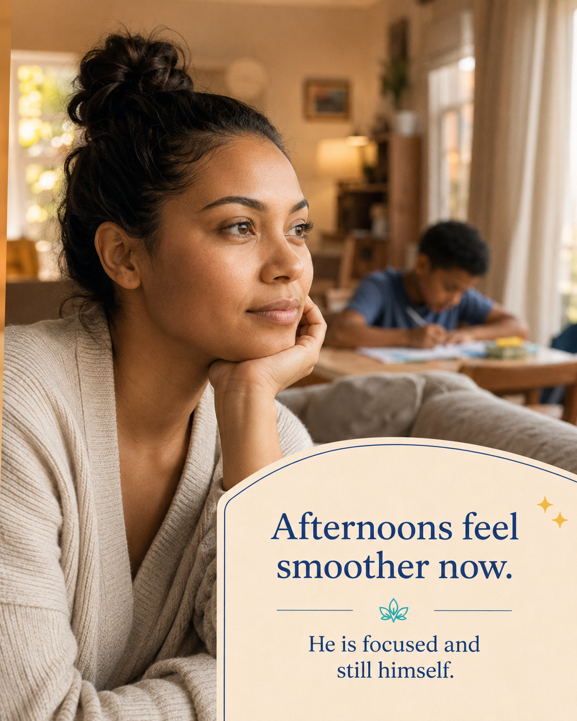 Parent story about smoother afternoons